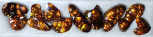 Fire Agate suite of 9