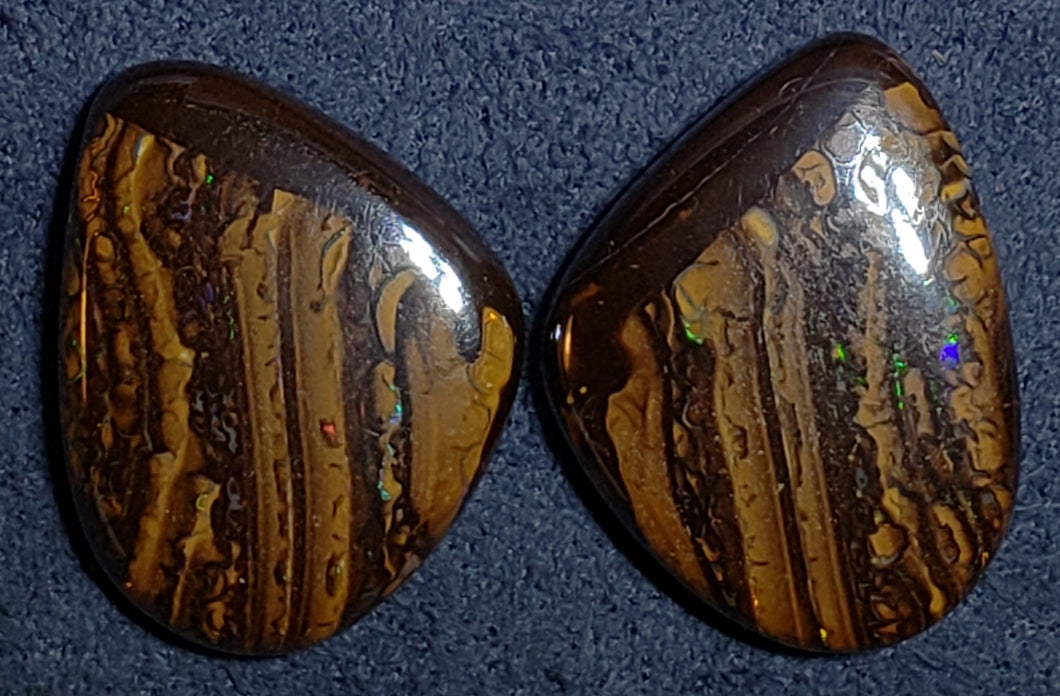 Boulder Opal Pair