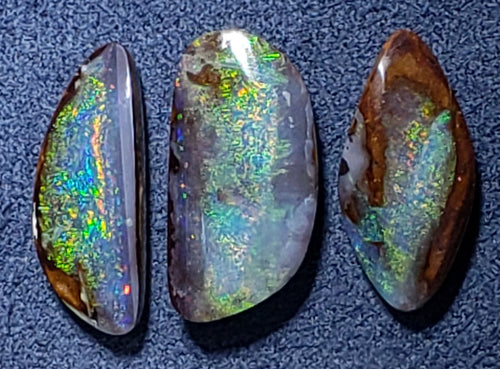 Boulder Opal Suite of 3