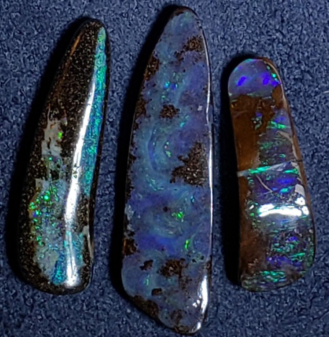 Boulder Opal set of 3