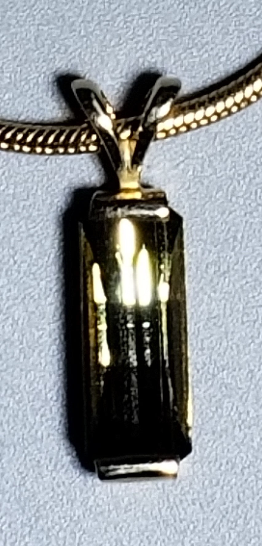 Andalusite Pendant 14K