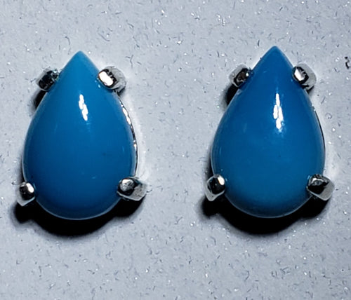 Turquoise Earrings Silver
